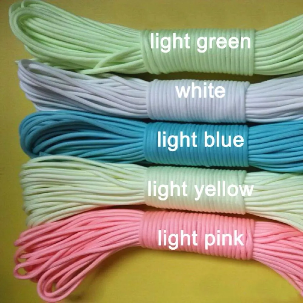 6 Meters Glow In The Dark Paracord