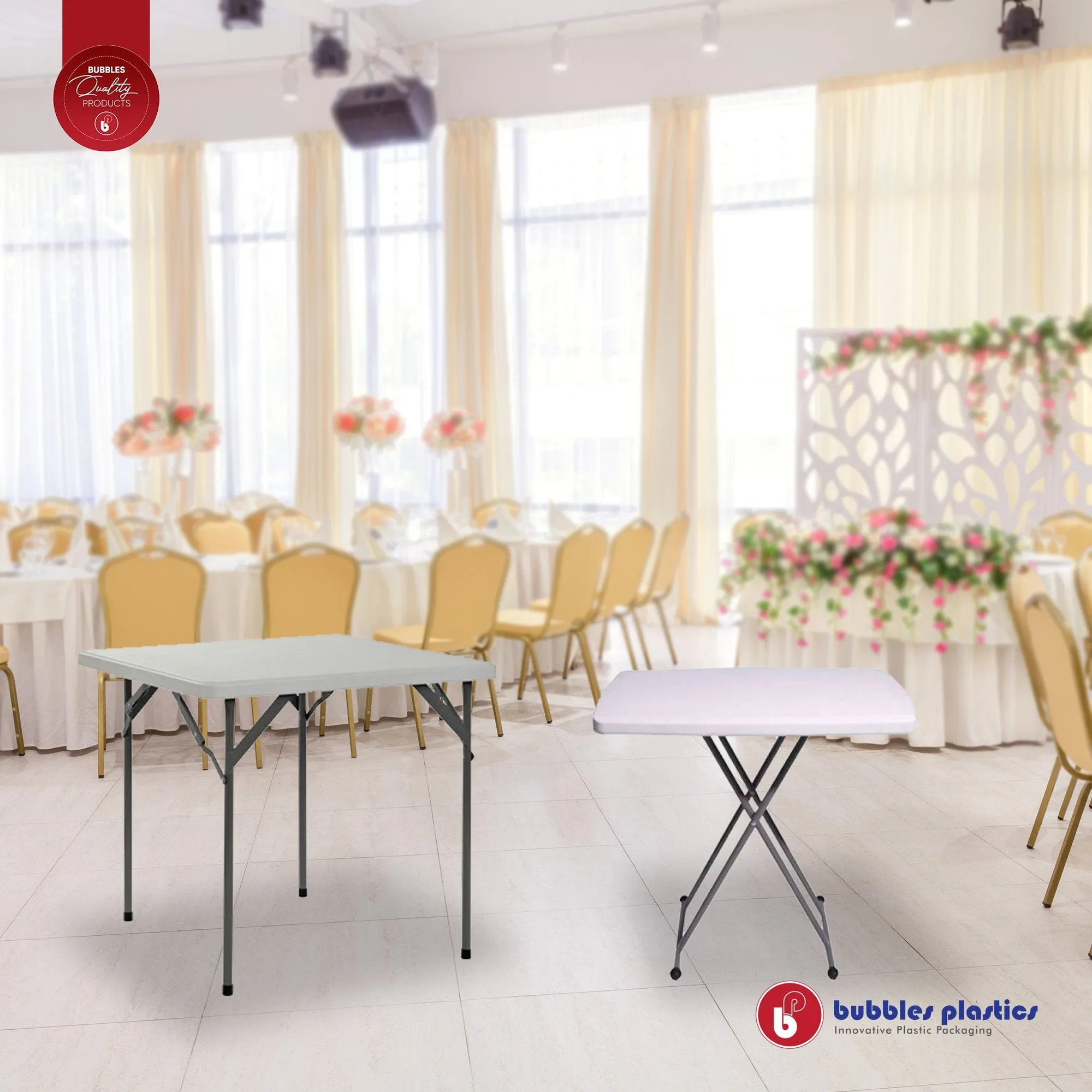 75cm Adjustable Table 2ft - Picnic Table Plastic