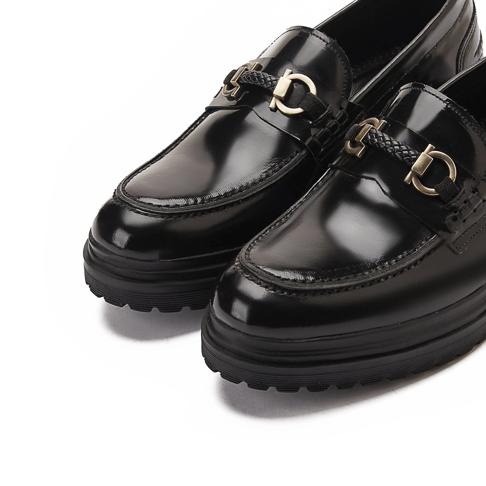 Achilles Chunky Edge Men's Loafers - Verne Black