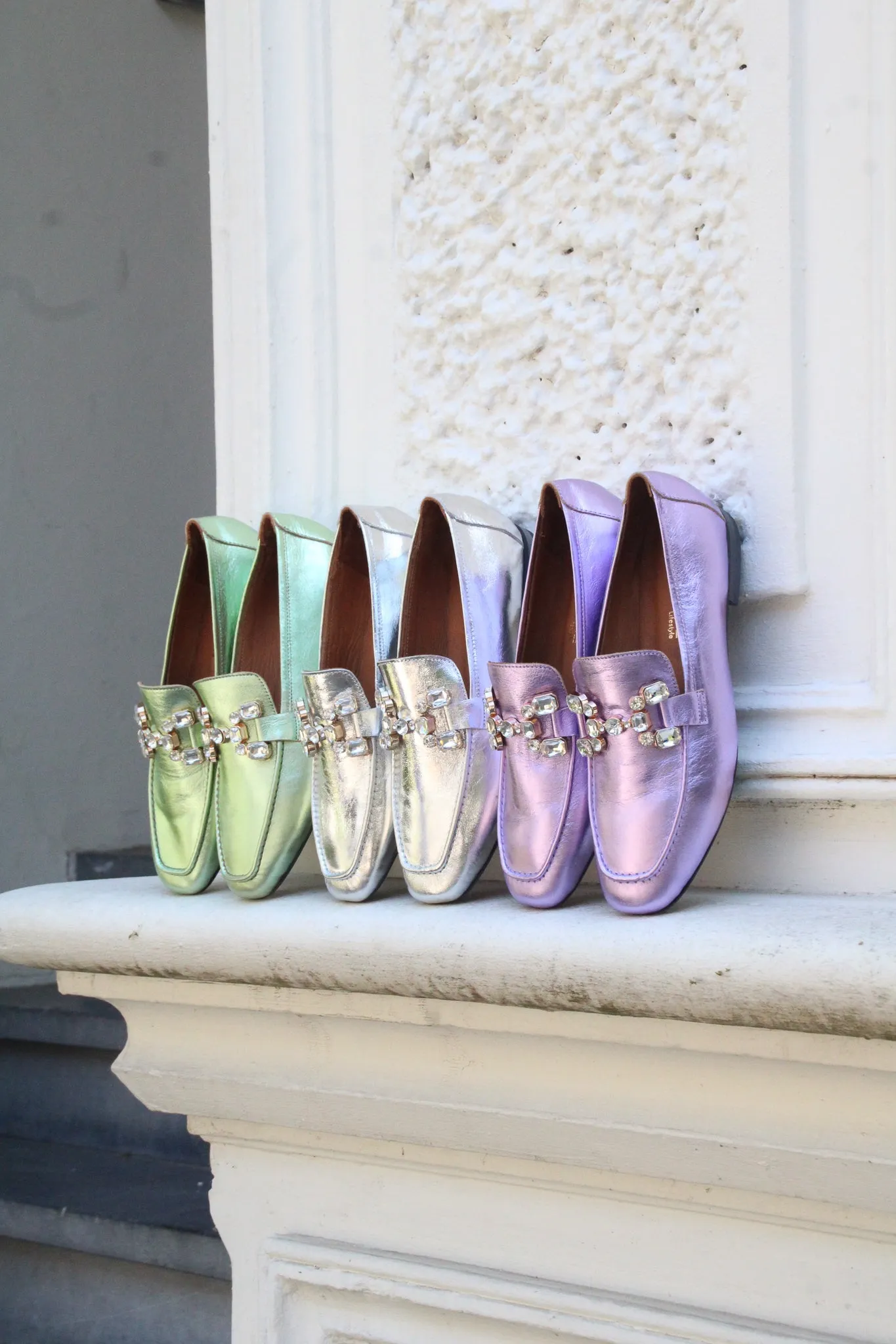 Alina | Loafer Goud