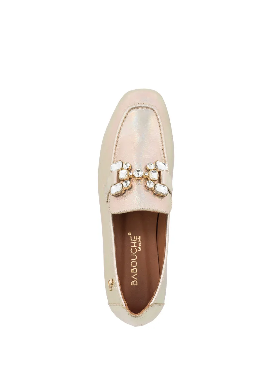 Alina | Loafer Olie Goud