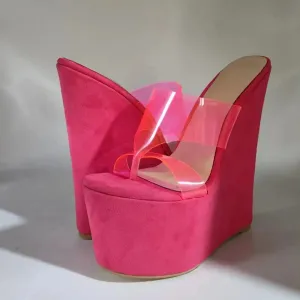 Angela Wedge Sandals