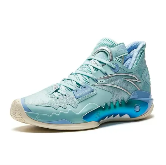 ANTA Shock Wave 5 'Decomposition' sneakers, blue