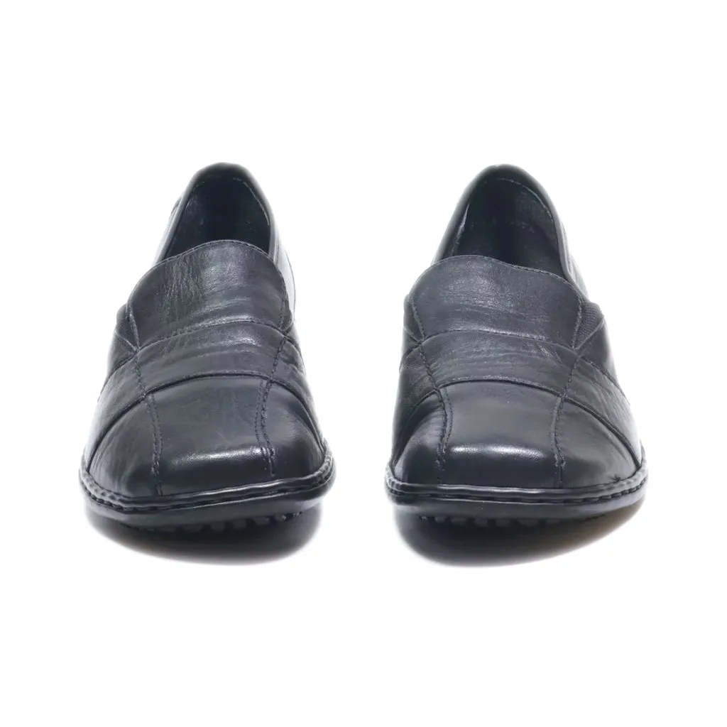 Ara Loafers Leather Black Colour For Women