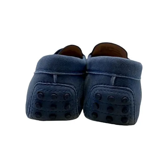Banana Republic Slate Blue Leather Loafers