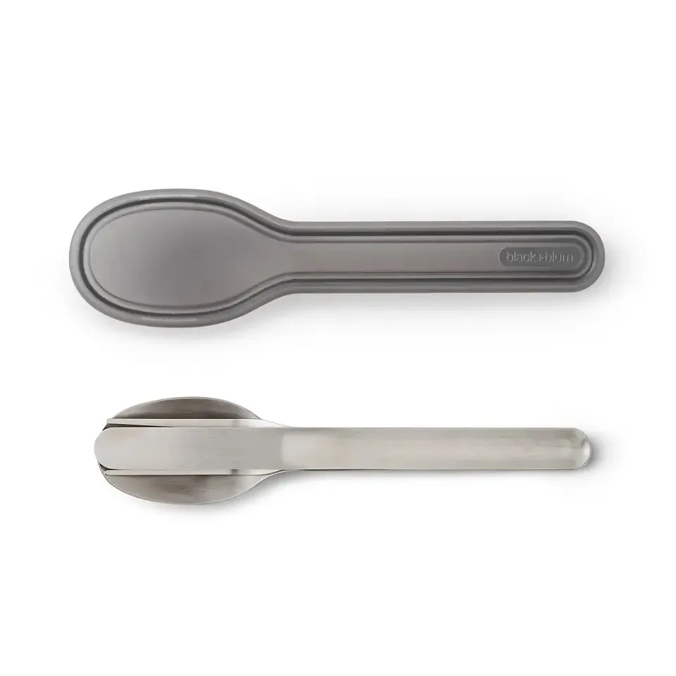 Black Blum Cutlery With Portable Carry Case