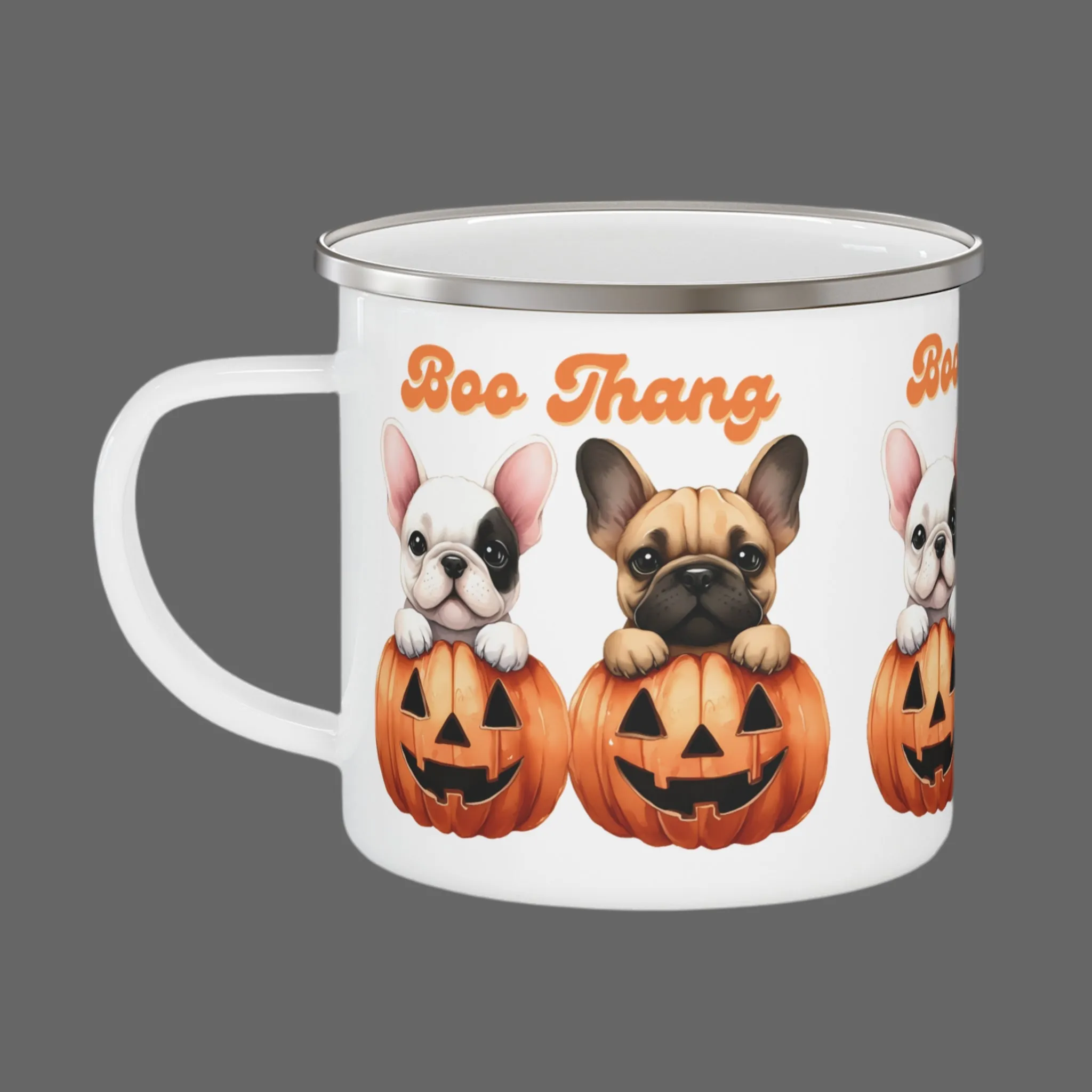 Boo Thang Enamel Camping Mug