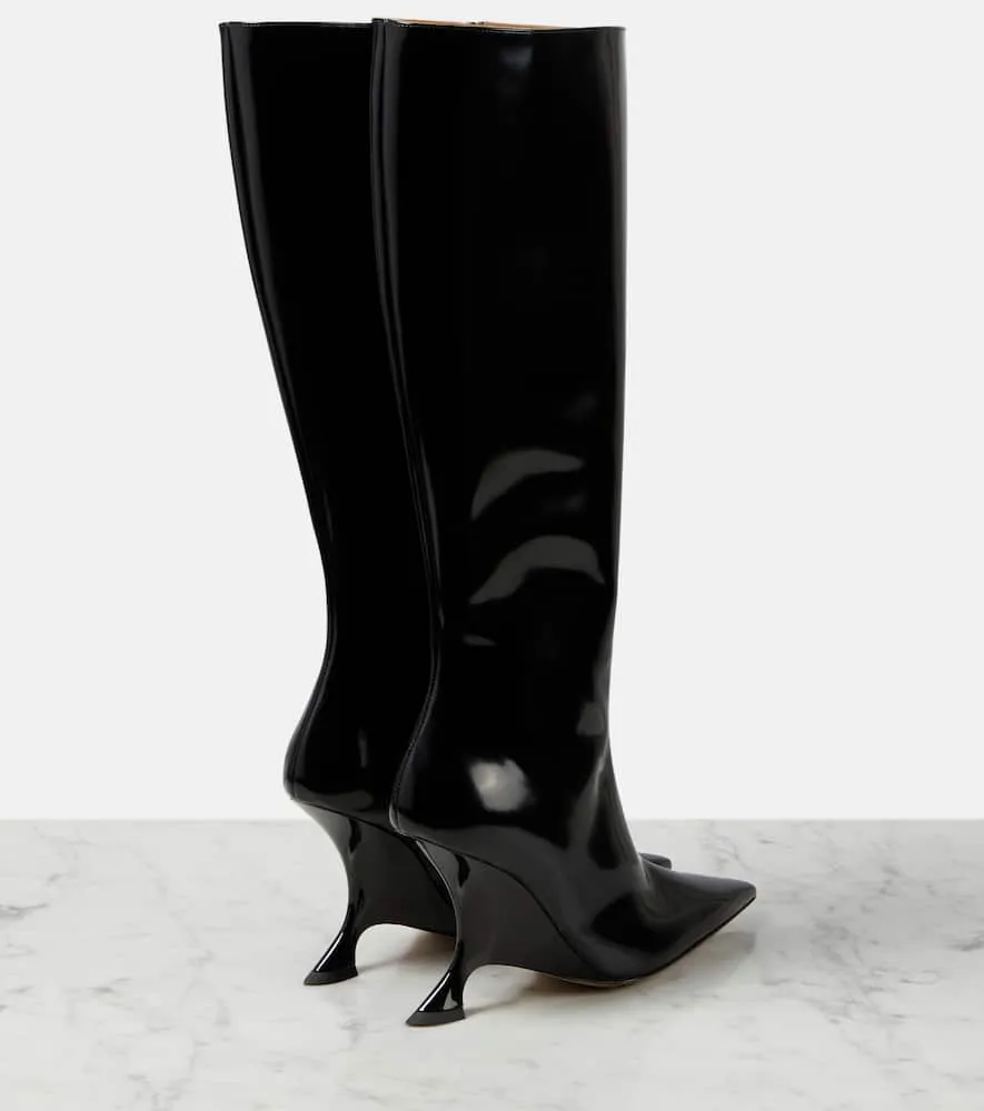 Bottega Veneta Rocket leather knee-high boots