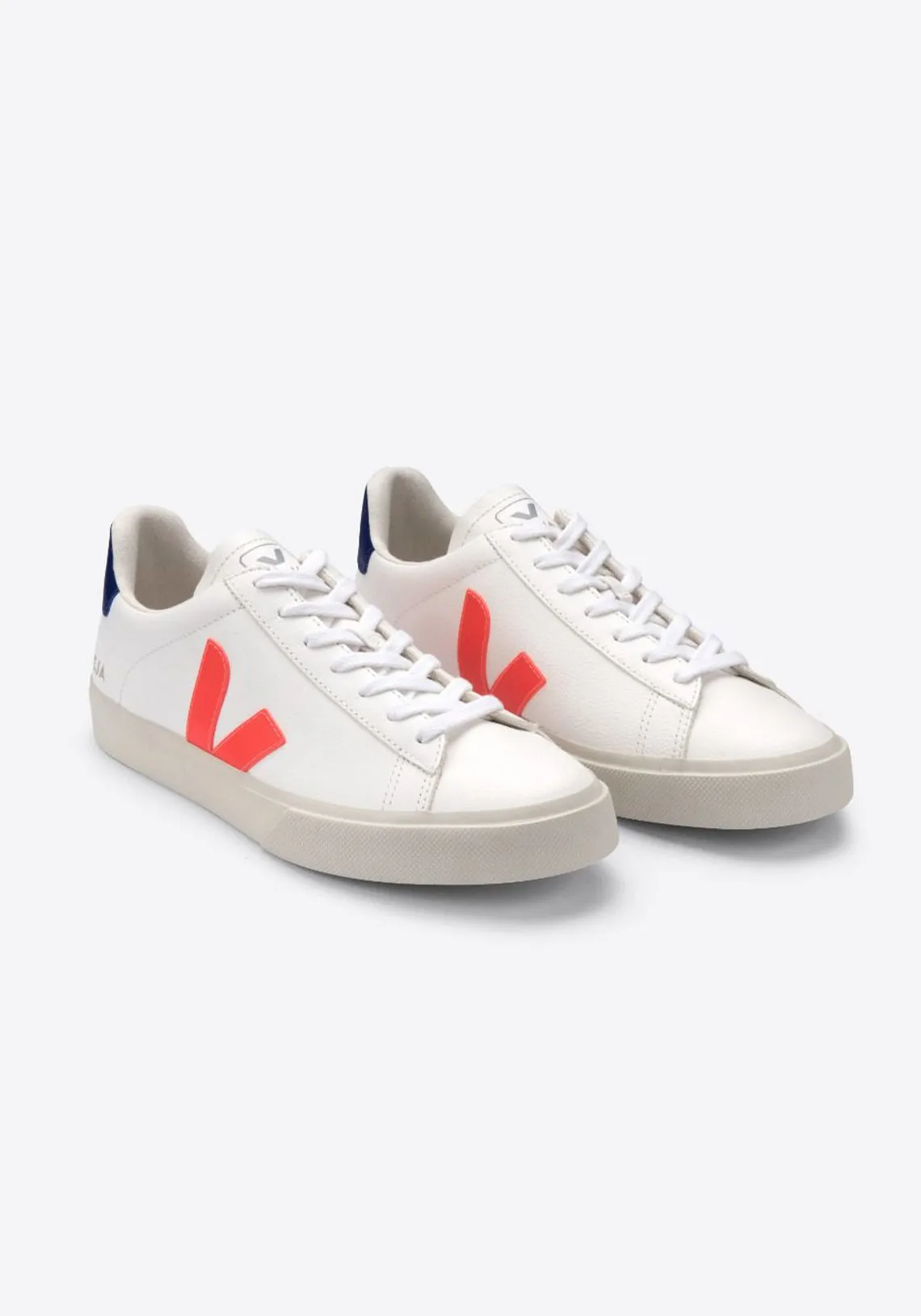 CAMPO CHROMEFREE LEATHER EXTRA-WHITE ORANGE-FLUO COBALT