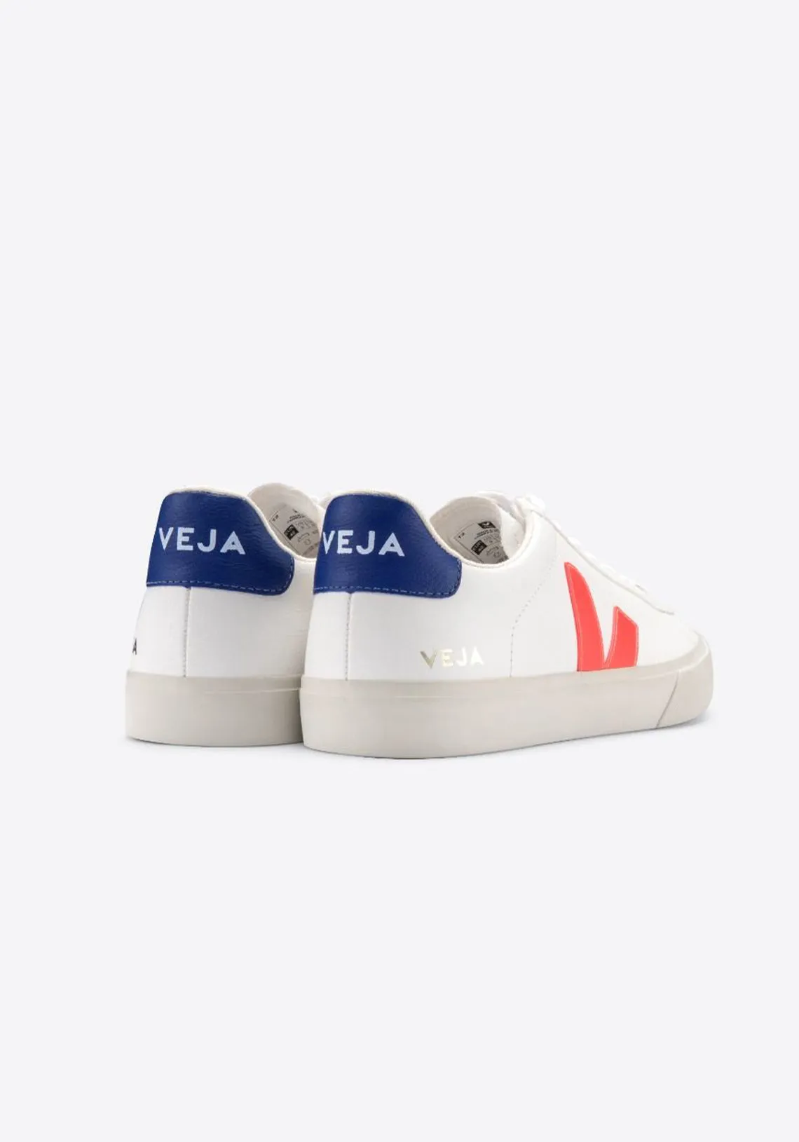 CAMPO CHROMEFREE LEATHER EXTRA-WHITE ORANGE-FLUO COBALT