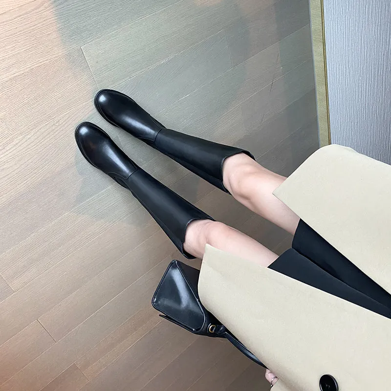 Chaya Handmade Chelsea Knee High Riding Boots