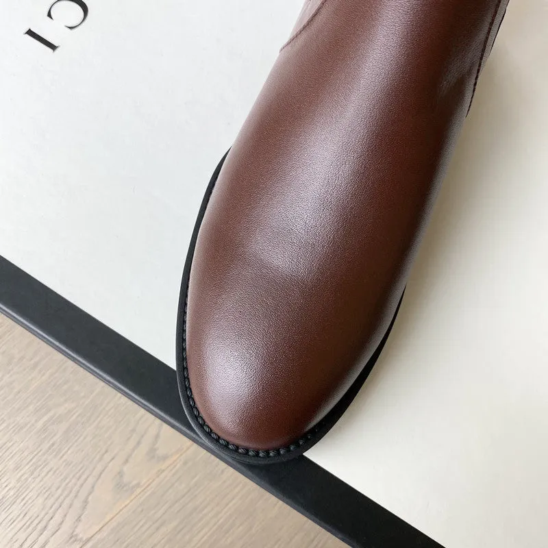 Chaya Handmade Chelsea Knee High Riding Boots
