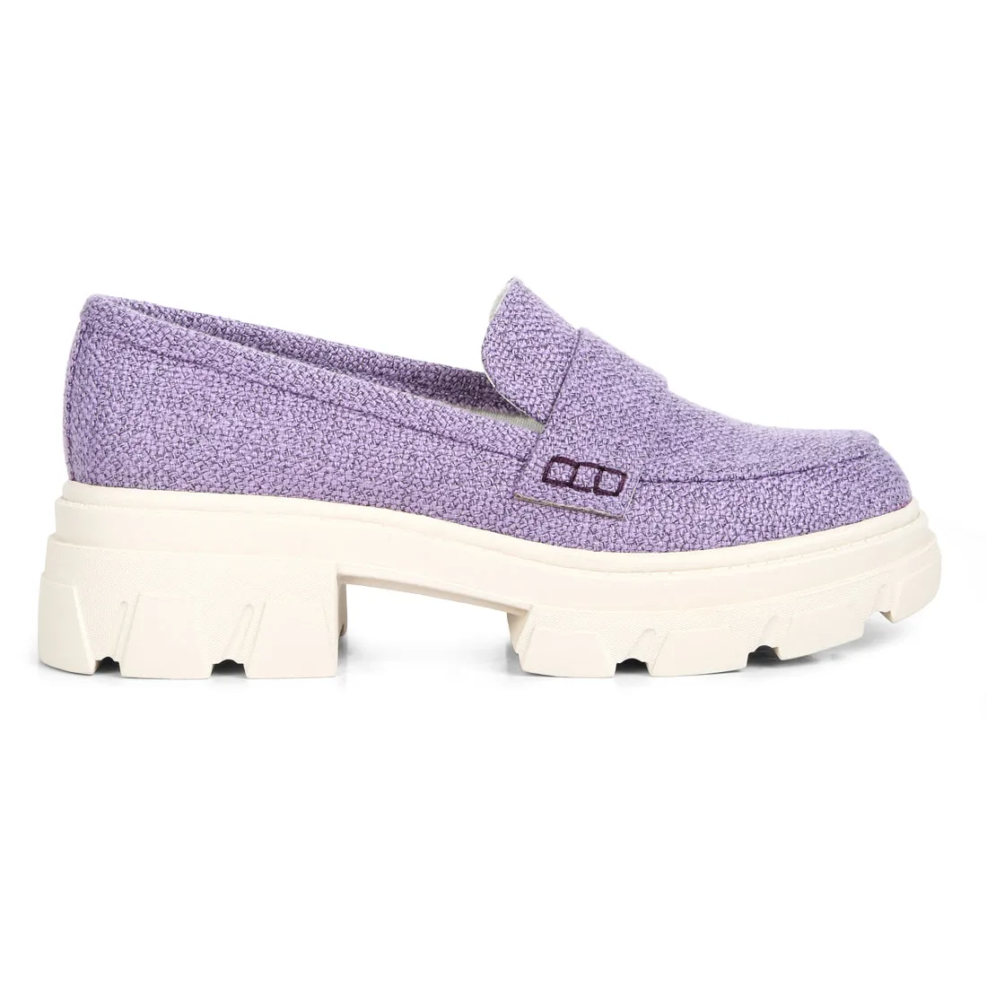 Chunky Lug Sole Loafers