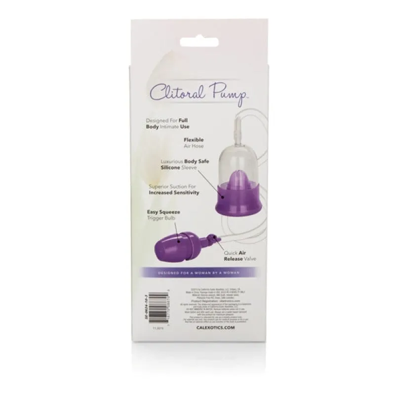 Clitoral Pump Intimate Pump - Purple