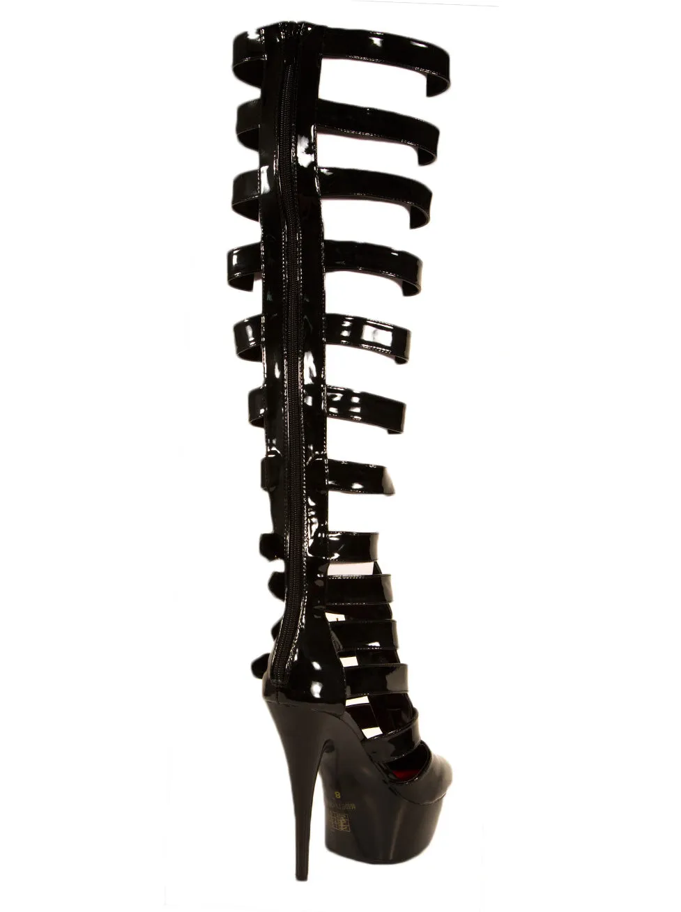 Cruz Strappy Knee High Boots