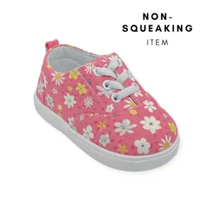 Dahlia Pink Tennis Shoe (NON-SQUEAKING)