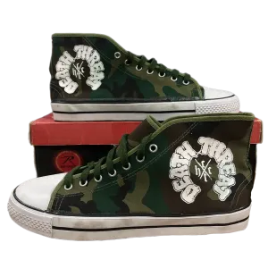 Death Threat "CTHC" Rothco Woodland Camouflage Sneakers