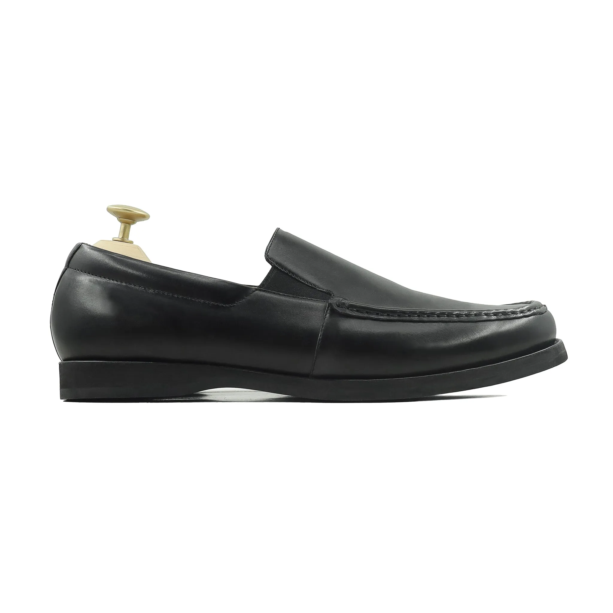 Diaz - Men's Black Calf Leather Loafer