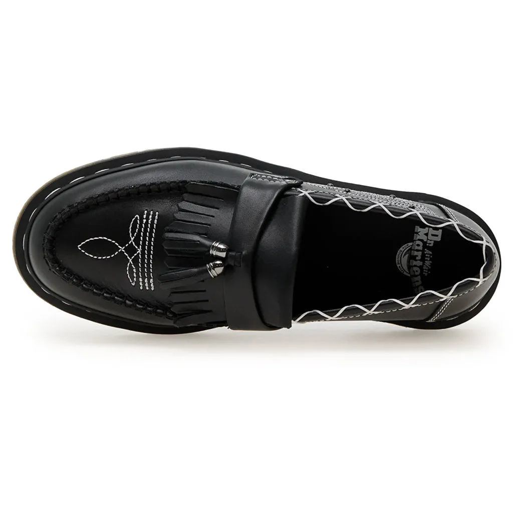 Dr. Martens Adrian GA Wanama Leather Unisex Loafers Shoes