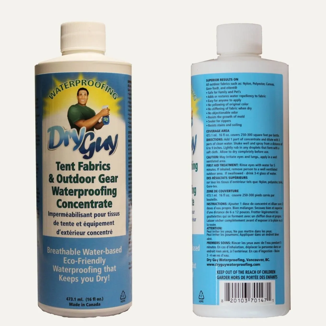 Dry Guy Tent Fabrics & Outdoor Gear Concentrate 473 ml - 16 OZ