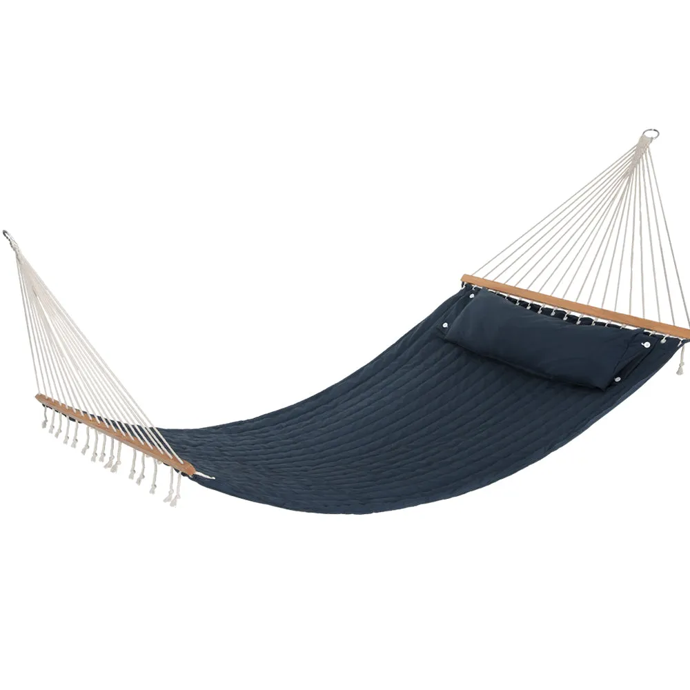 Durable Polyester Hammock Bed with Pillow for Outdoor & Indoor - Gardeon