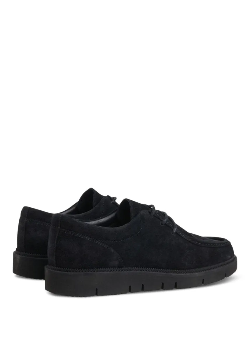 Eilo Vibram Low - Black Suede - Black