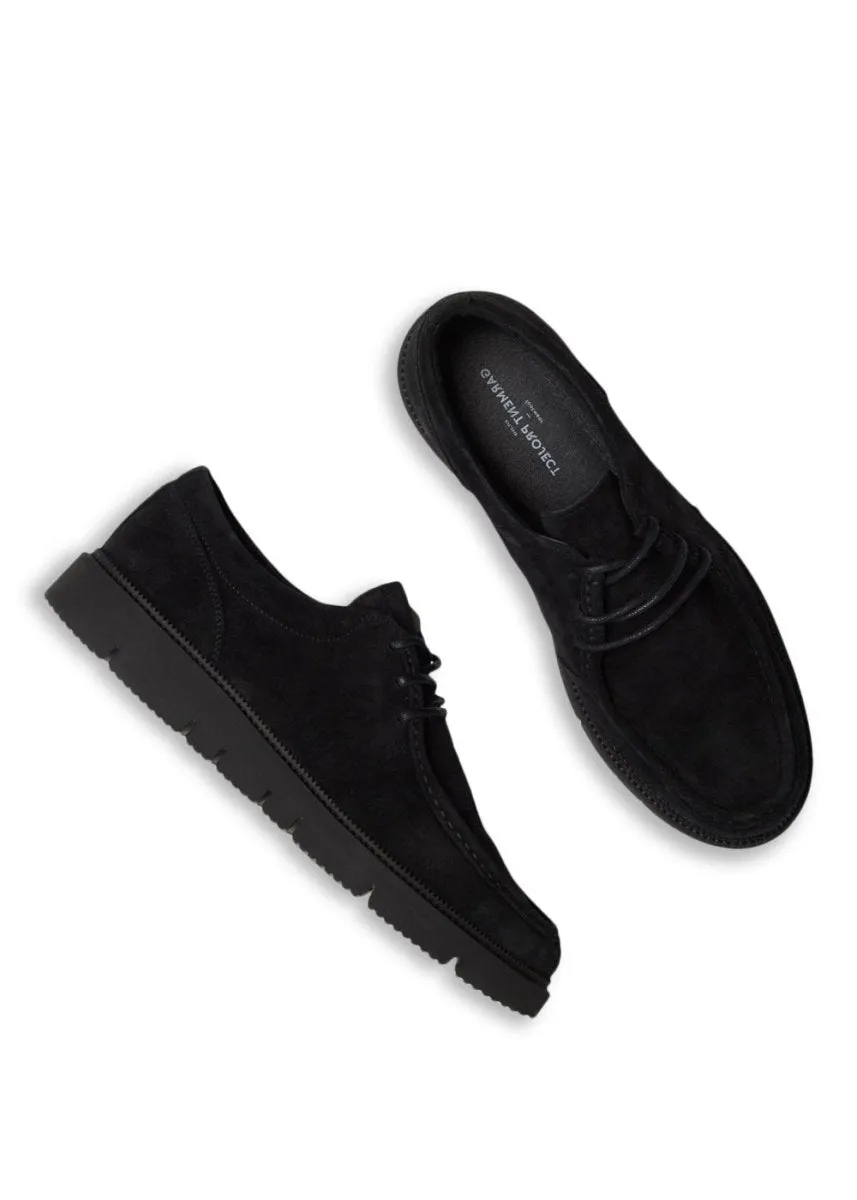 Eilo Vibram Low - Black Suede - Black