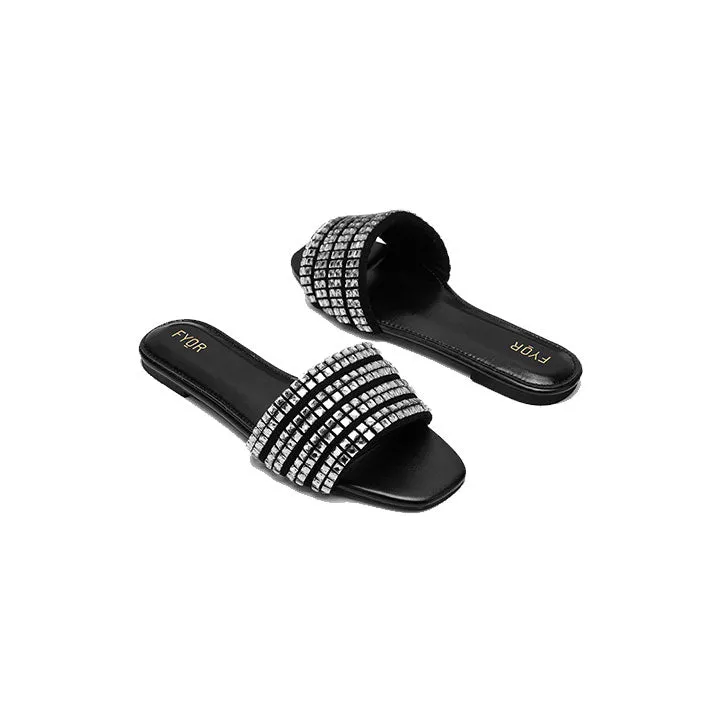 Embellished Slide Sandal MY 240