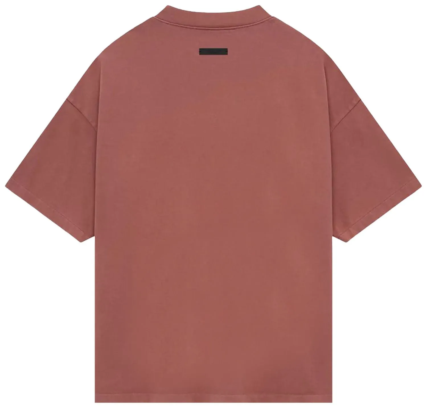 Fear of God Essentials Heavy Crewneck Tee 'Crimson' (FW24)