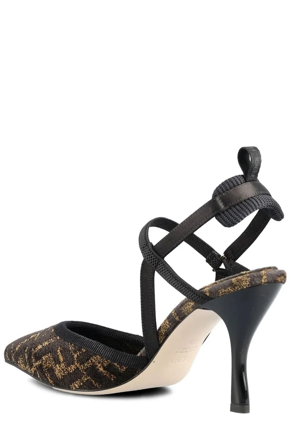 FENDI Elegant and Luxurious Slingback Pumps for Women - TABNERO FW23