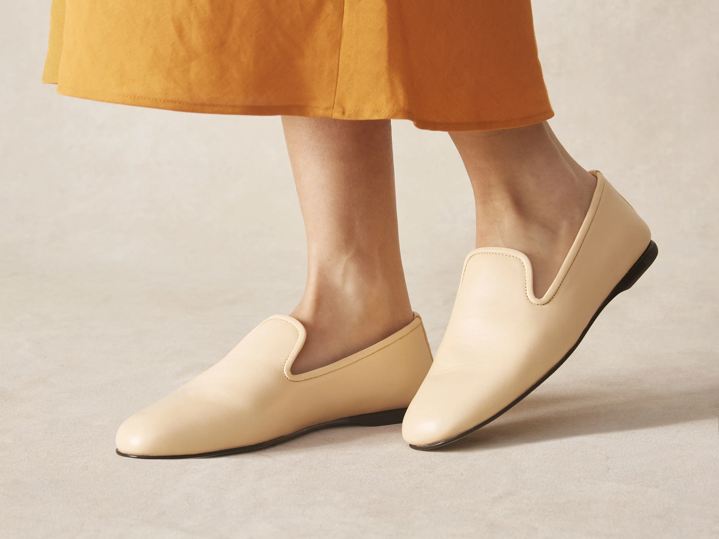Fenice Loafers in Sable Nappa