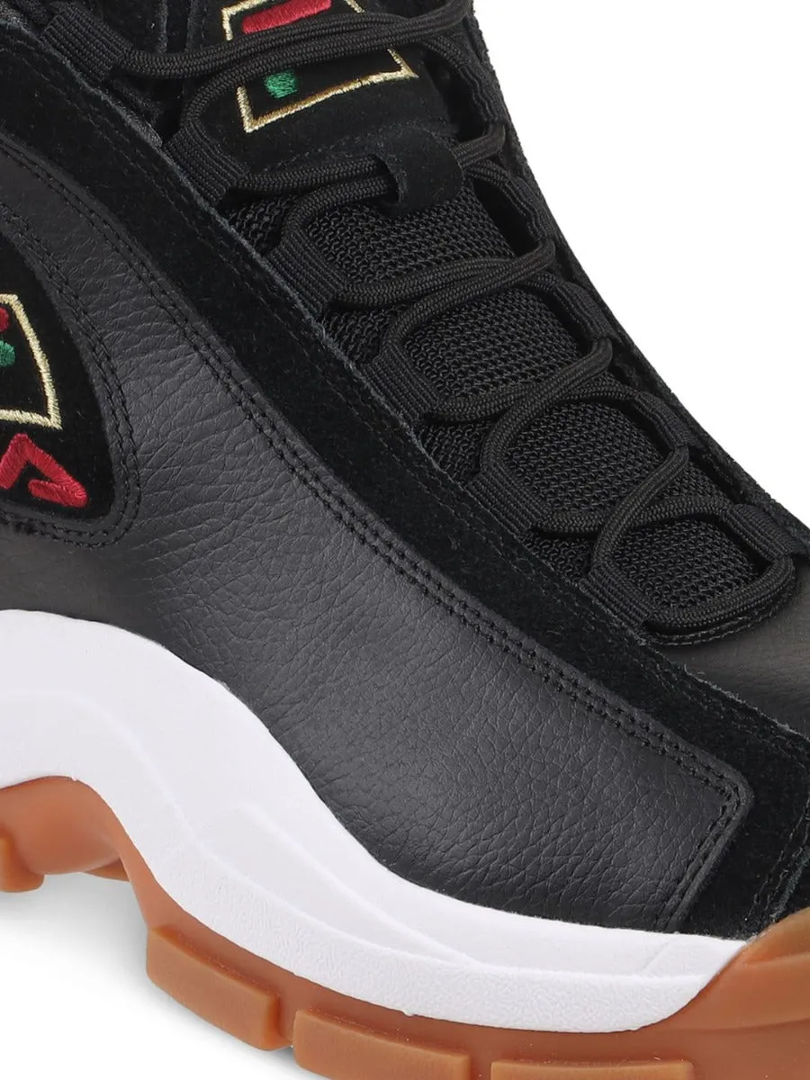 Fila Mens Grant Hill 2 Suede F Black Sneakers