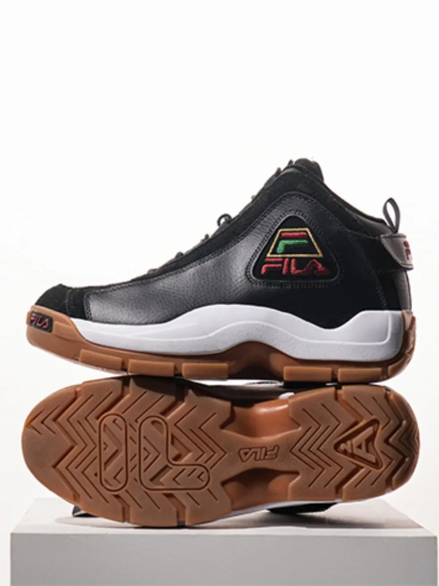 Fila Mens Grant Hill 2 Suede F Black Sneakers