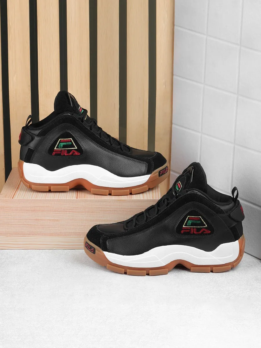Fila Mens Grant Hill 2 Suede F Black Sneakers