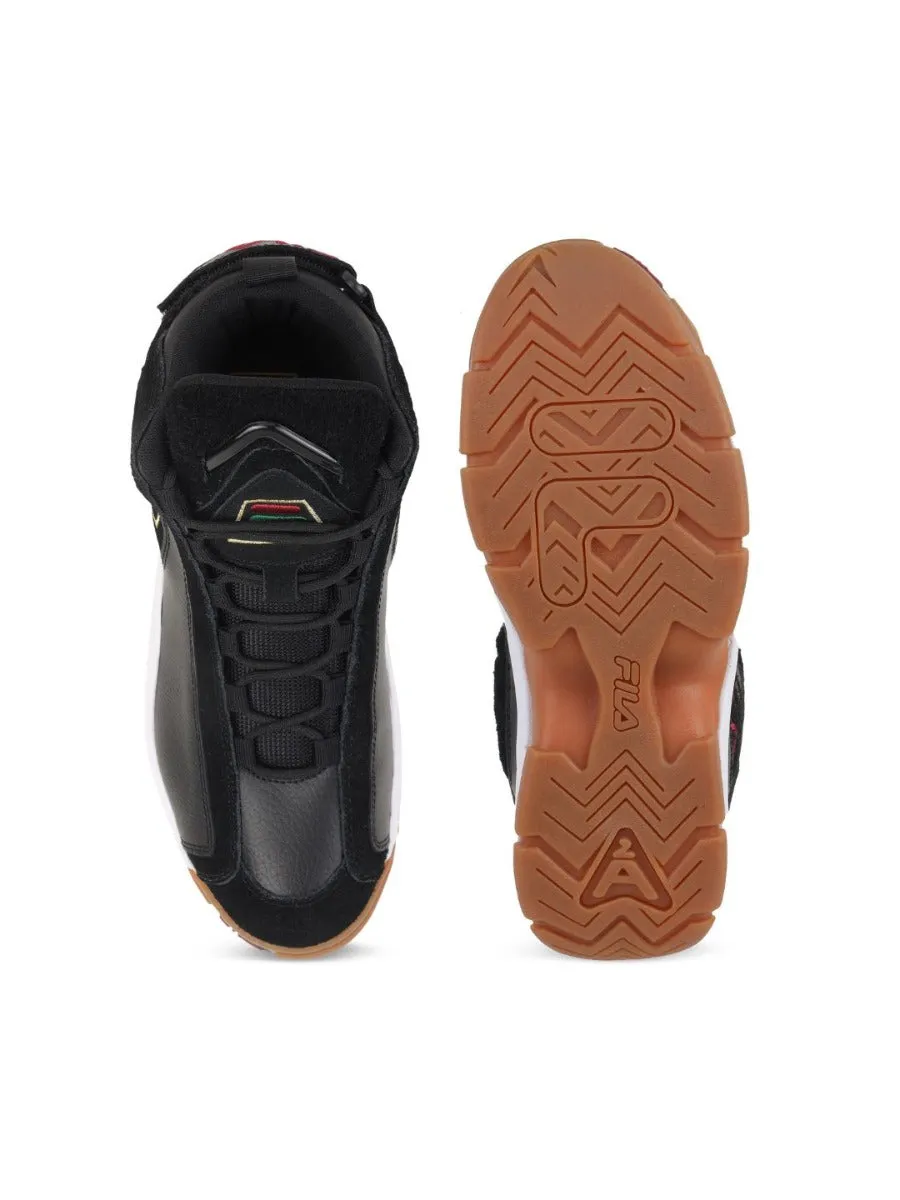 Fila Mens Grant Hill 2 Suede F Black Sneakers