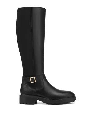 Georgie Black Leather