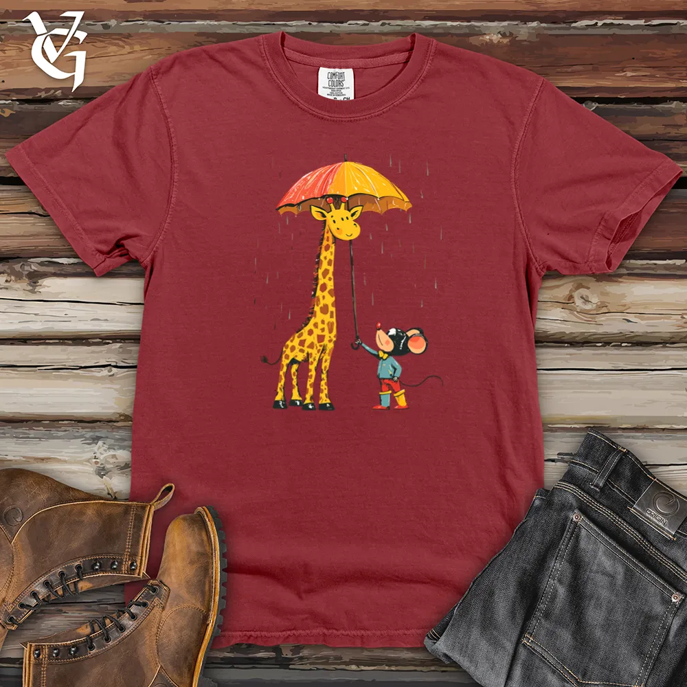 Giraffe Rainstorm Heavy Cotton Comfort Colors Tee