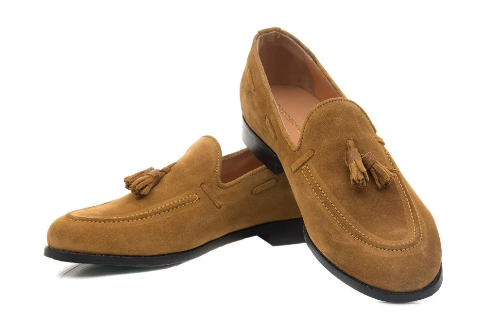 Hampton Tassel Loafers - Tan
