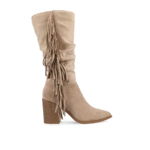 HARTLY KNEE HIGH BOOTS IN WIDE CALF