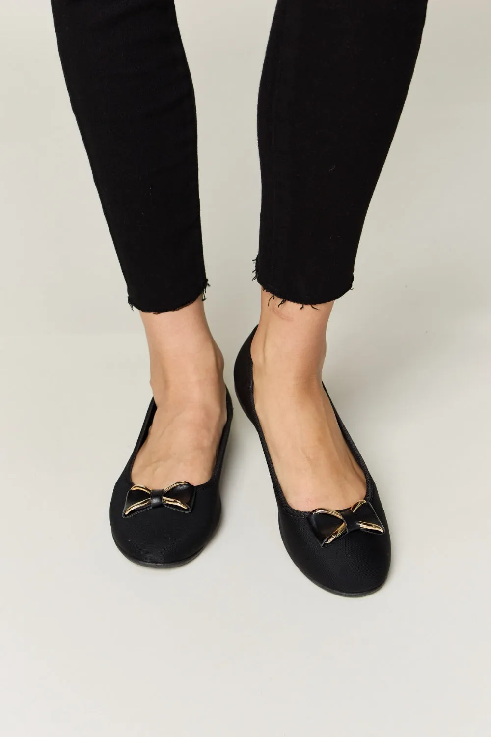 Hazel Blues® |  Forever Link Metal Buckle Flat Loafers