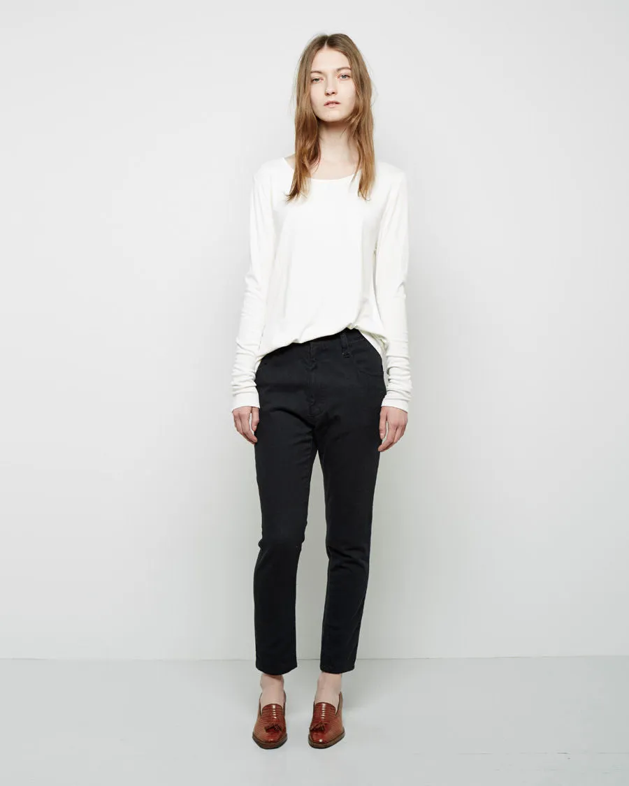 Heeled Tassel Loafer
