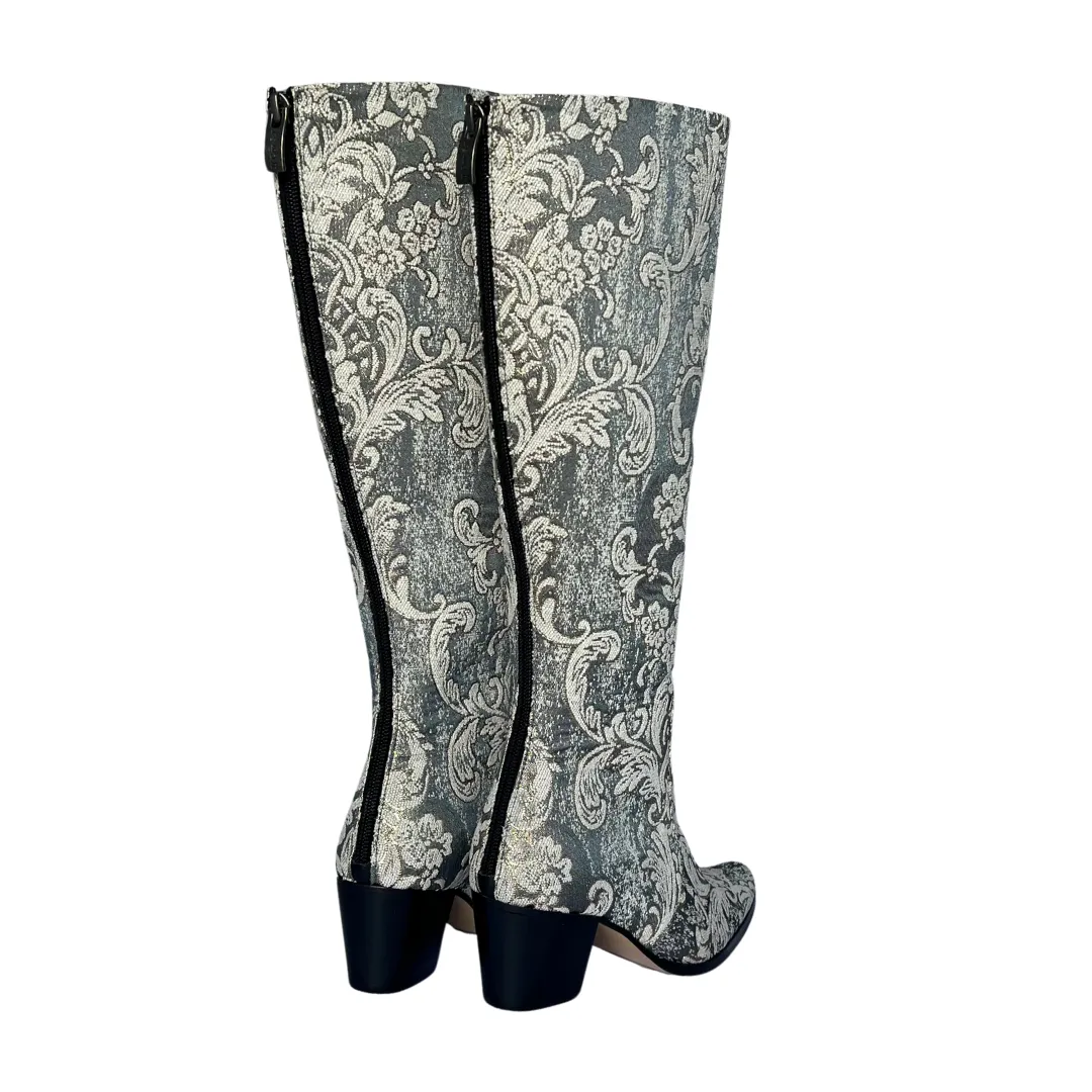 Ice Grey Knee High