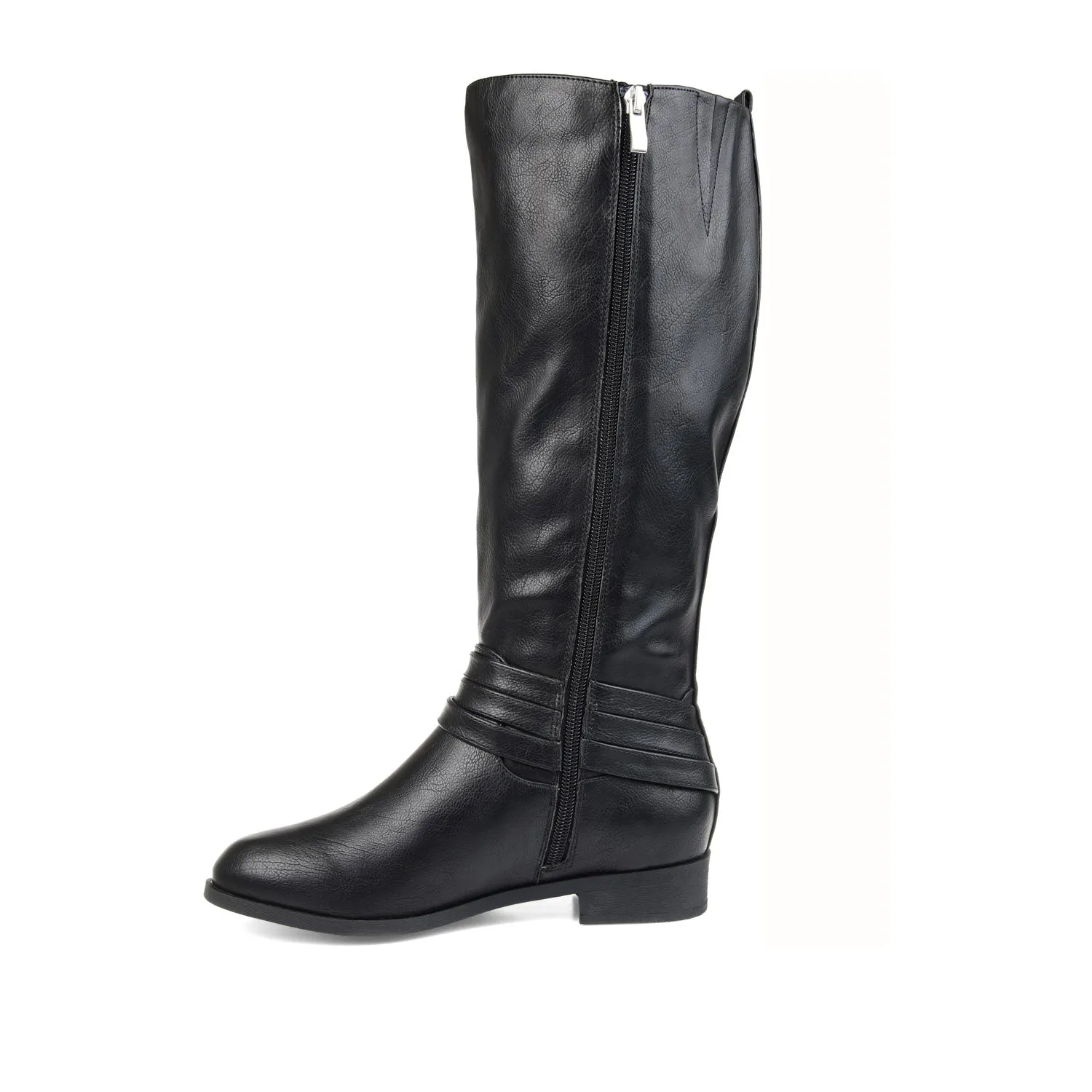 IVIE KNEE HIGH BOOTS IN WIDE CALF