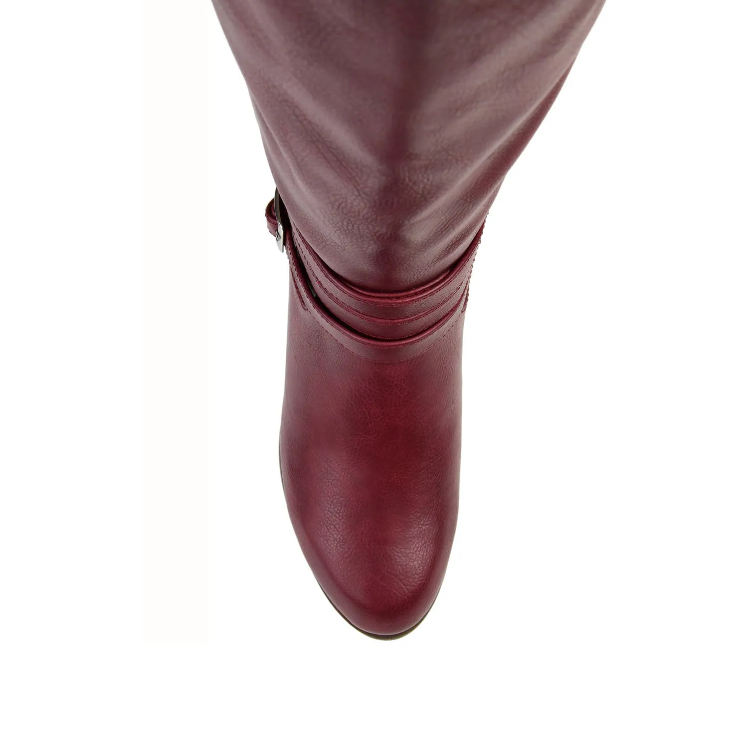 IVIE KNEE HIGH BOOTS IN WIDE CALF