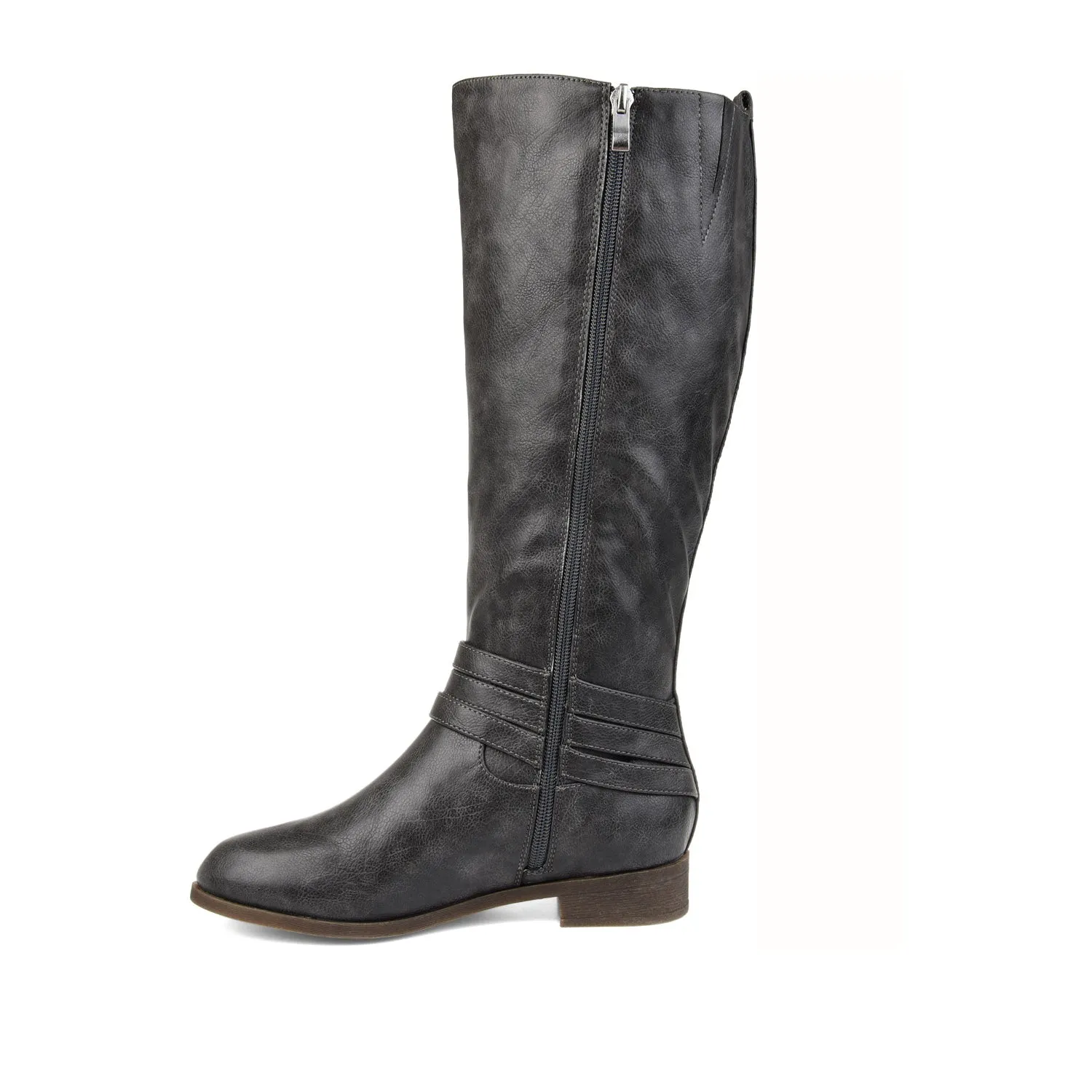 IVIE KNEE HIGH BOOTS IN WIDE CALF