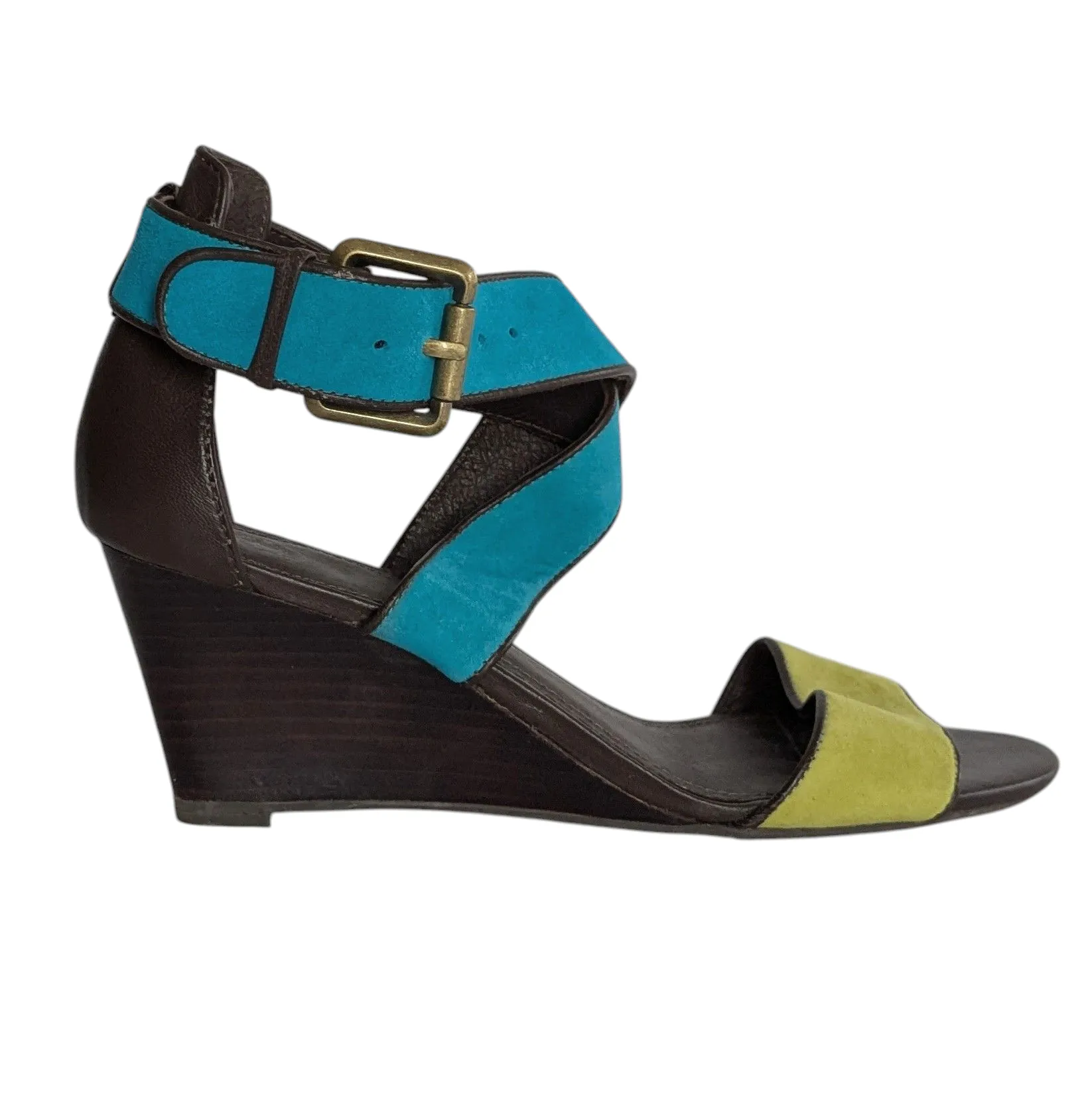 Johnson & Murphy Marlena Wedge Sandals Size 9.5