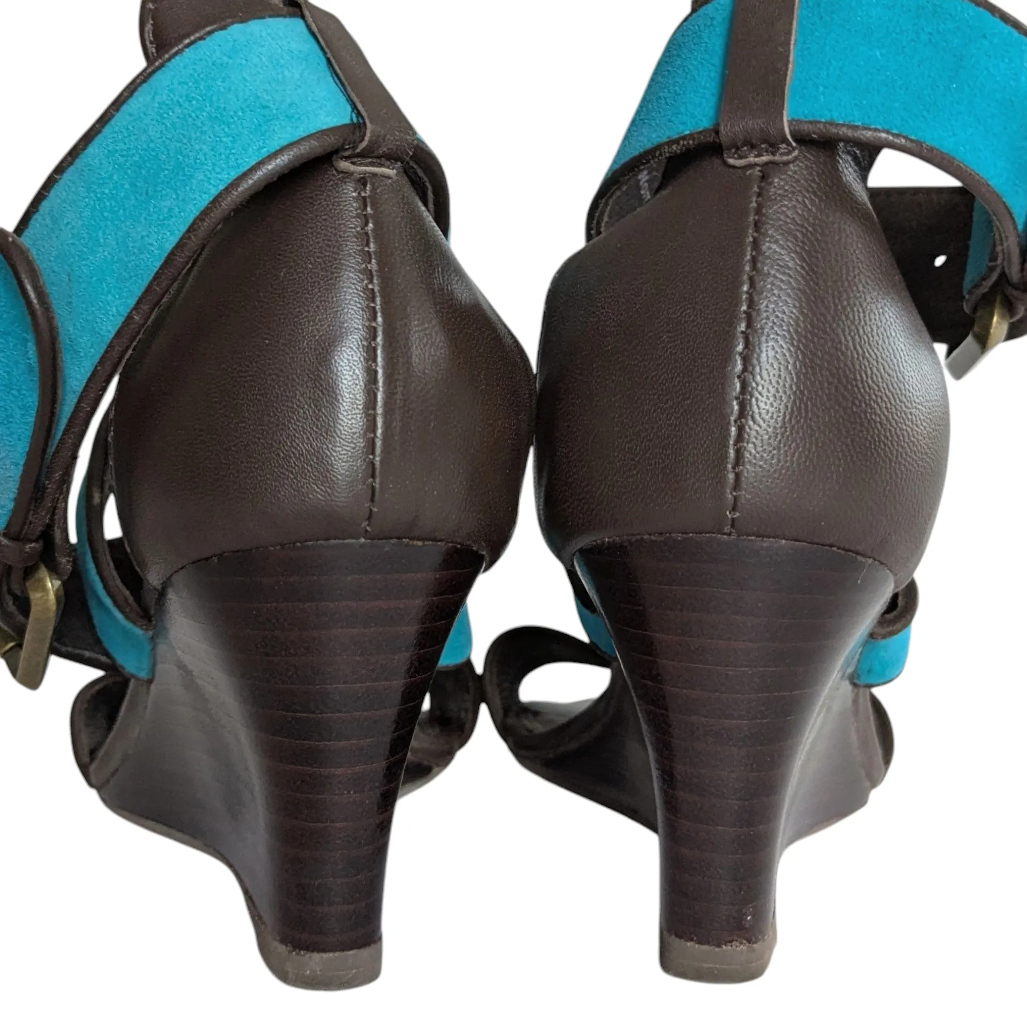 Johnson & Murphy Marlena Wedge Sandals Size 9.5