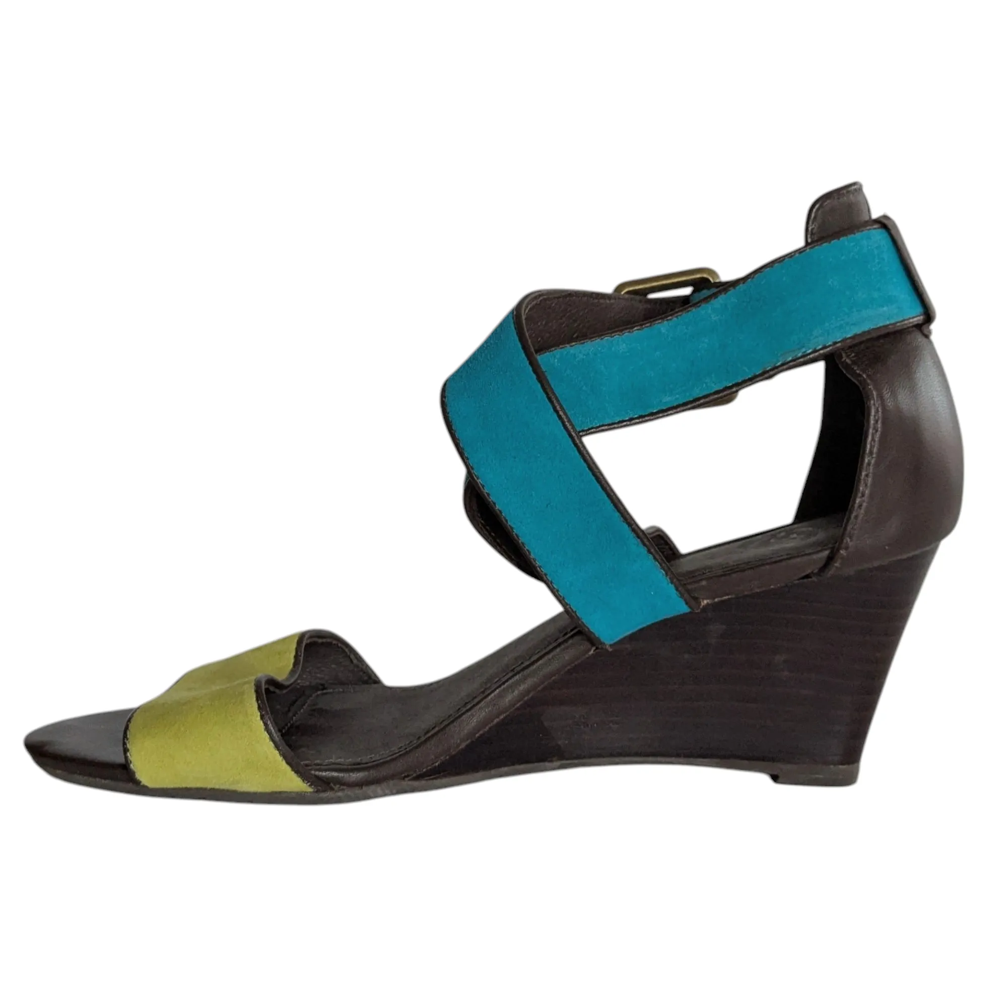 Johnson & Murphy Marlena Wedge Sandals Size 9.5