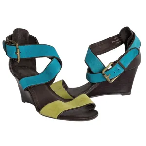 Johnson & Murphy Marlena Wedge Sandals Size 9.5