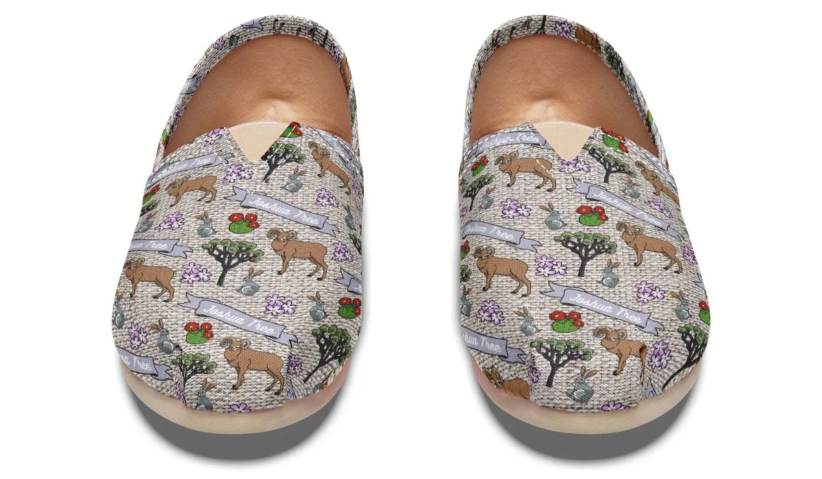 Joshua Tree Pattern Casual Shoes